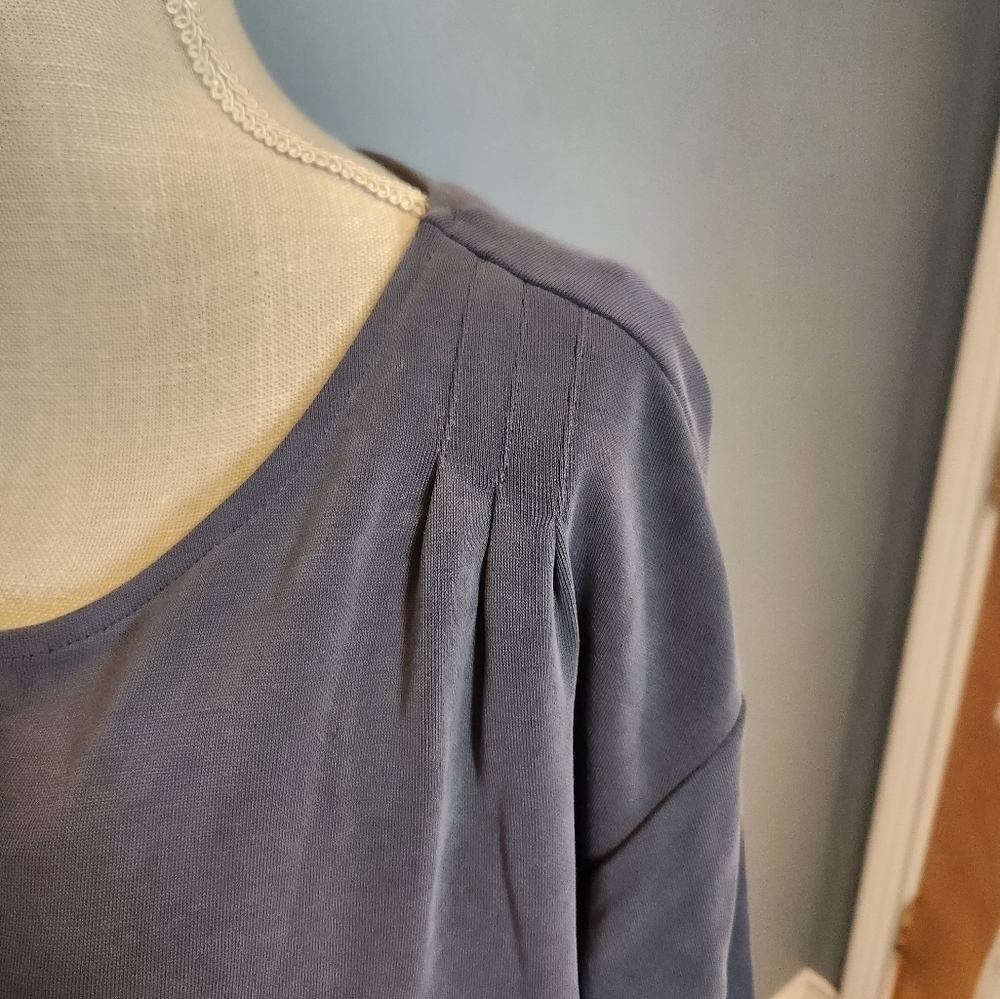 Pure Jill modal blend two-piece maxi dress in onyx size large - Picture 3 of 6